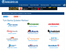Tablet Screenshot of bankasubeler.com